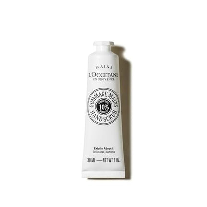 L'Occitane Shea One-Minute Hand Scrub - 1 fl oz Gentle Exfoliator for Soft Hands Avelisse