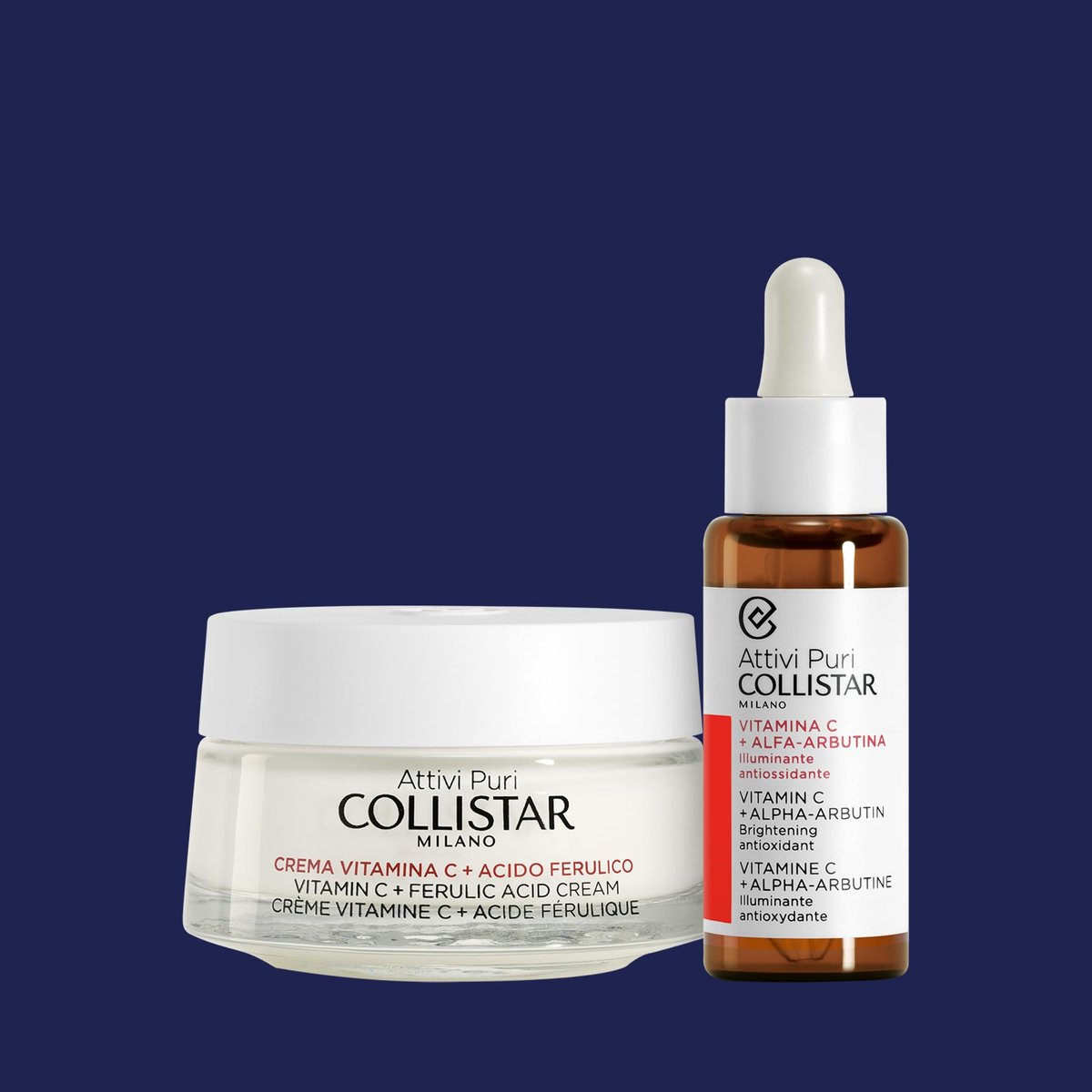 Collistar Attivi Puri Vitamin C Serum + Alpha Arbutin Face Drops - Anti-Ageing & Moisturising Serum for Sensitive Skin, Silicone-Free, 30 ml - görsel 7