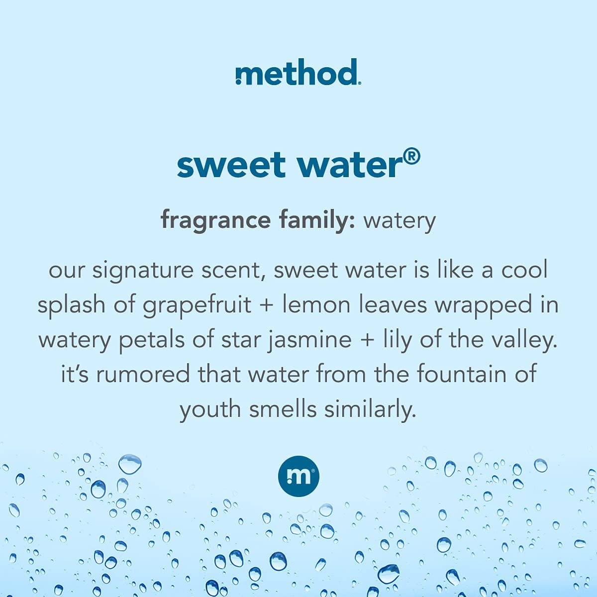 Method Gel Hand Soap, Sweet Water, 12 fl oz (Pack of 3) - Biodegradable & Gentle Hand Wash - görsel 5