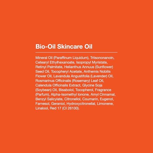 Bio-Oil Skincare Body Oil Serum for Scars and Stretch Marks, Face and Body Moisturizer with Vitamin E & A for Sensitive Dry Skin, Dermatologist Recommended, Travel Size, .85 oz, Pack of 3 - görsel 16