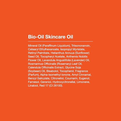 Bio-Oil Skincare Body Oil Serum for Scars and Stretch Marks, Face and Body Moisturizer with Vitamin E & A for Sensitive Dry Skin, Dermatologist Recommended, Travel Size, .85 oz, Pack of 3