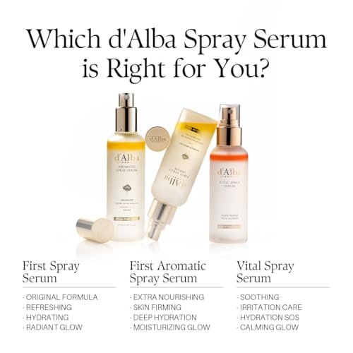 d'alba Piedmont White Truffle Vital Spray Serum - Vegan Calming Hydrating Facial Mist for Sensitive Skin, 3.38 fl oz - görsel 18
