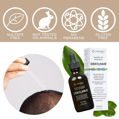 USA Dekohair Hair Regrowth Serum – Stop Thinning, Boost Growth & Root Volume Avelisse