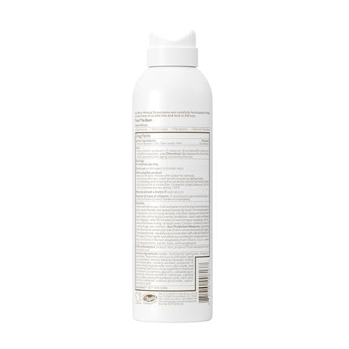 Sun Bum Mineral SPF 50 Sunscreen Body Spray - Water-Resistant Broad Spectrum Moisturizing Sunscreen with Vitamin E - Hawaii 104 Act Compliant - 6 oz - görsel 8