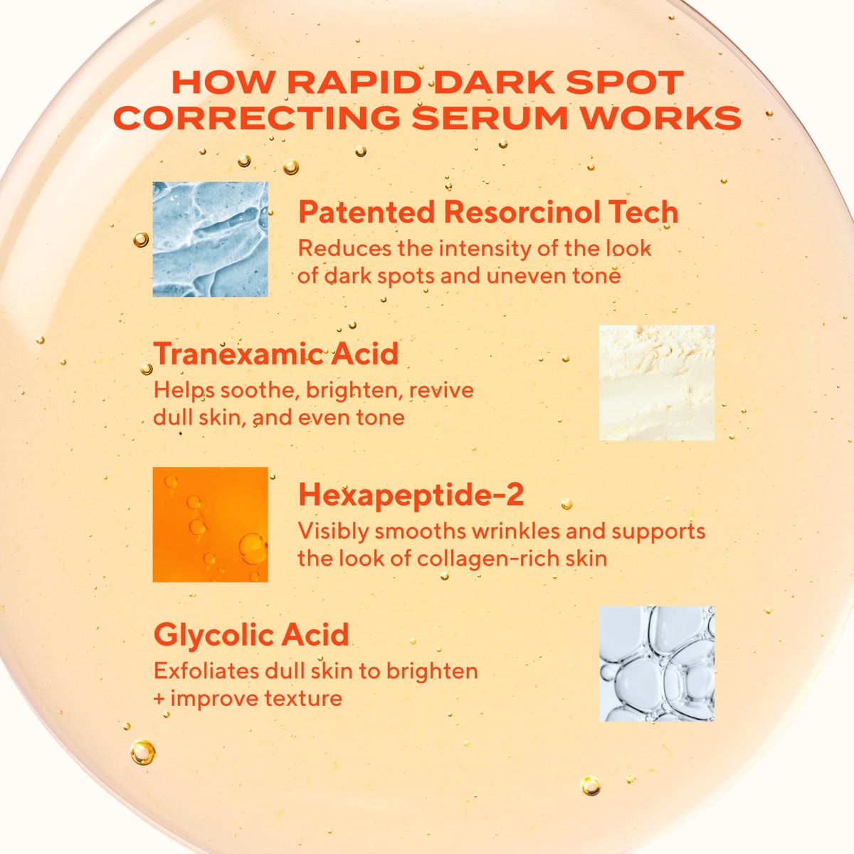 Murad Rapid Dark Spot Correcting Serum – Advanced Anti-Aging Formula with Patented Resorcinol Technology, Tranexamic and Glycolic Acids for Hyperpigmentation, Dark Spots and Dull Skin – 1 Fl Oz Avelisse