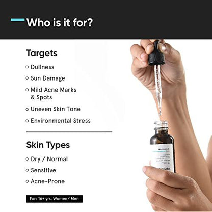 Minimalist 5% Niacinamide Serum with 1% Hyaluronic Acid – Pore Minimizer for Oily Skin, Acne Marks & Blemishes, 1 Fl Oz