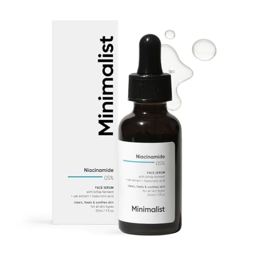 Minimalist 5% Niacinamide Serum with 1% Hyaluronic Acid – Pore Minimizer for Oily Skin, Acne Marks & Blemishes, 1 Fl Oz - görsel 2