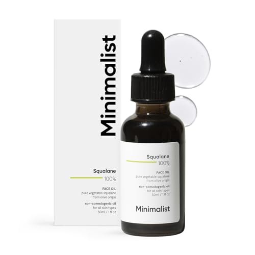 Minimalist Squalane 100% Plant Derived Face Oil – Deep Hydration, Reduces Fine Lines, Restores Skin Elasticity (1 Fl Oz / 30 ml) - görsel 2