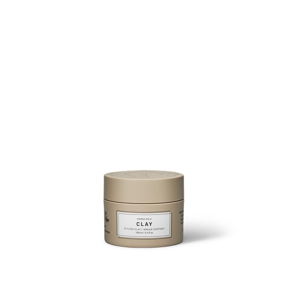 Maria Nila Minerals Clay - Defining Wax with Matte Texture, 3.4 Fl Oz, Hold 3/5, 100% Vegan & Sulfate/Paraben Free - görsel 1