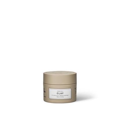 Maria Nila Minerals Clay - Defining Wax with Matte Texture, 3.4 Fl Oz, Hold 3/5, 100% Vegan & Sulfate/Paraben Free