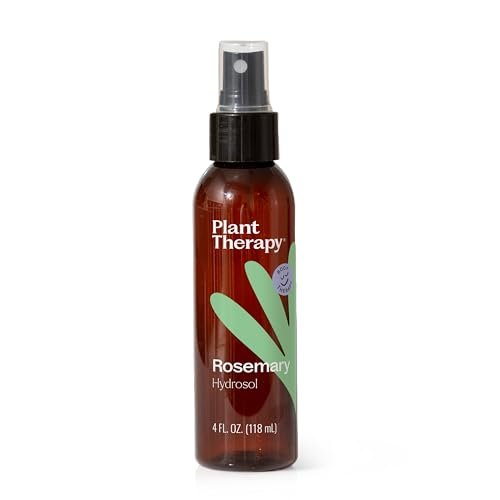 Plant Therapy Rosemary Hydrosol - 4 oz Gentle Facial Toner & Skin Refresher, Natural Floral Water for Soothing Hydration Avelisse