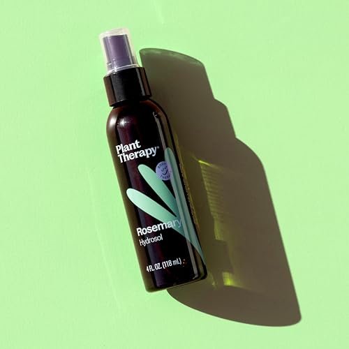 Plant Therapy Rosemary Hydrosol - 4 oz Gentle Facial Toner & Skin Refresher, Natural Floral Water for Soothing Hydration Avelisse