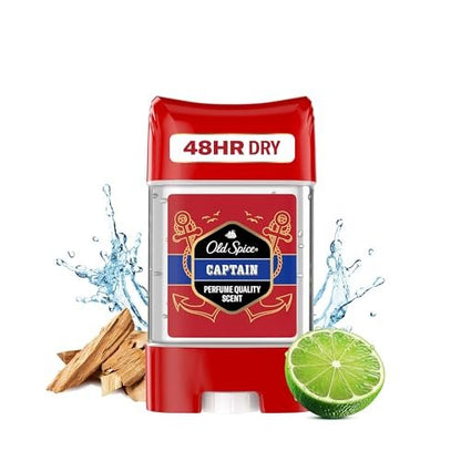 Old Spice Captain Antiperspirant Deodorant Stick for Men, 70 ml (2.37 Fl Oz)