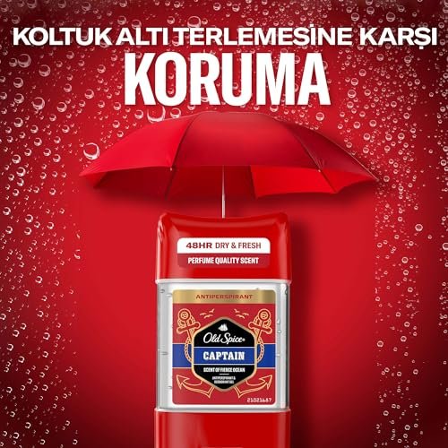 Old Spice Captain Antiperspirant Deodorant Stick for Men, 70 ml (2.37 Fl Oz) - görsel 16