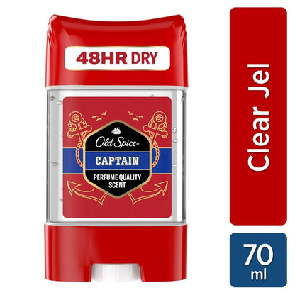 Old Spice Captain Antiperspirant Deodorant Stick for Men, 70 ml (2.37 Fl Oz)