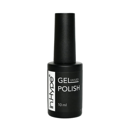 IN.HYPE Gel Polish Highly Pigmented Neon Hot Barbie Pink #85 - HEMA-Free, Soak Off UV/LED, Long-Lasting Professional Nail Color (0.6 Fl Oz)