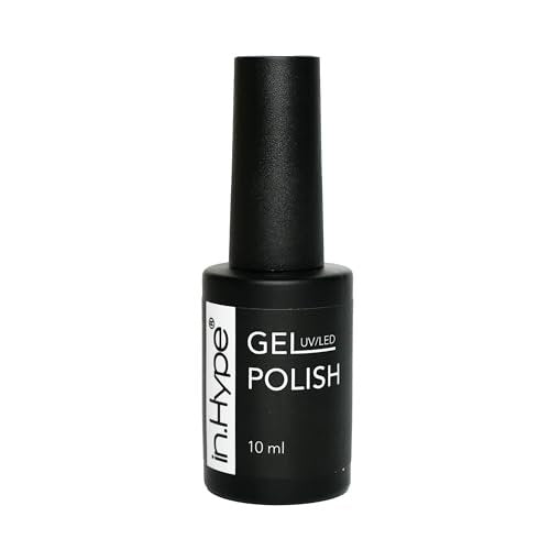 IN.HYPE Gel Polish Highly Pigmented Neon Hot Barbie Pink #85 - HEMA-Free, Soak Off UV/LED, Long-Lasting Professional Nail Color (0.6 Fl Oz) - görsel 3