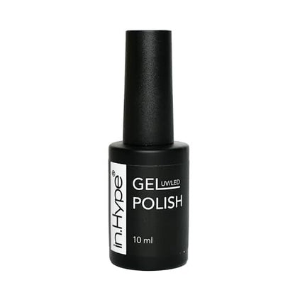IN.HYPE Gel Polish Highly Pigmented Neon Hot Barbie Pink #85 - HEMA-Free, Soak Off UV/LED, Long-Lasting Professional Nail Color (0.6 Fl Oz)