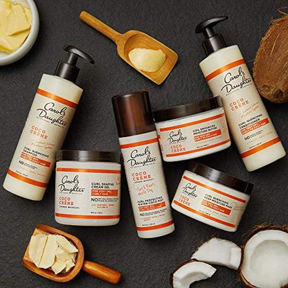Carol’s Daughter Coco Creme Curl Shaping Cream Gel – 16 oz with Coconut Oil & Coconut Milk for Curly Hair, Silicone & Paraben Free Avelisse