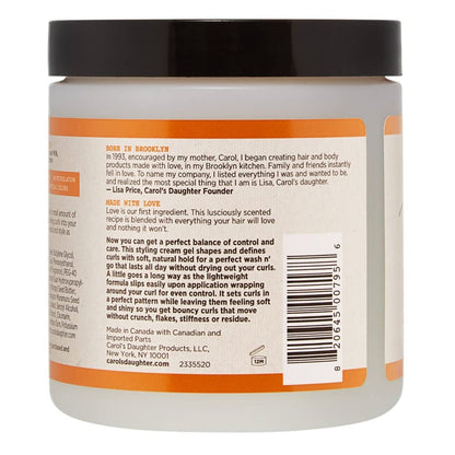 Carol’s Daughter Coco Creme Curl Shaping Cream Gel – 16 oz with Coconut Oil & Coconut Milk for Curly Hair, Silicone & Paraben Free Avelisse