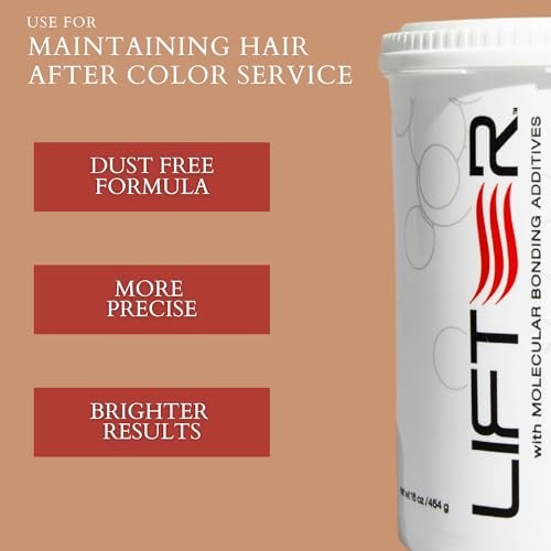 4BOND Premium Hair Bleach Powder Lightener – Blue Based Lightener for Up to 9 Levels of Lift with Amino Acids, Quinoa, Keratin & Baobab Proteins – 16 Fl Oz Avelisse