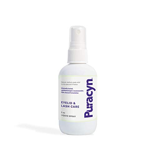 Puracyn Eyelid and Lash Care – Natural Medical-Grade Spray for Styes, Blepharitis & Irritation Relief, 3 oz Avelisse