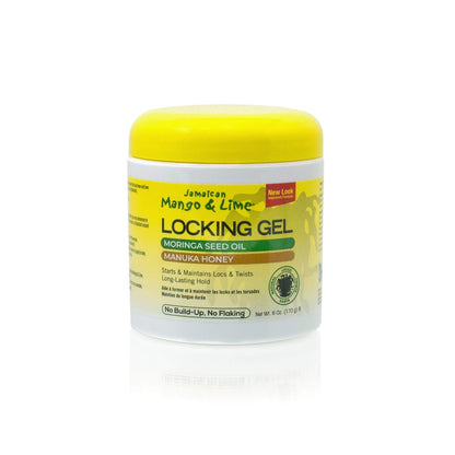 Jamaican Mango & Lime Locking Gel 6 oz (Pack of 2) – Strong Hold for Dreadlocks & Twists Avelisse