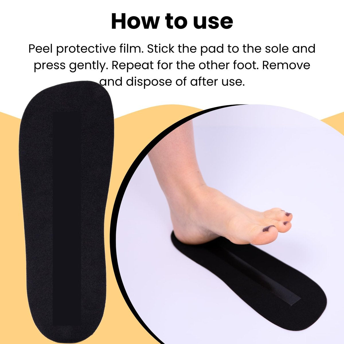 KOBBTAN 30 Pairs (60 Feet) Disposable Foam Spray Tan Feet Pads – Non-Slip, Comfortable, Hygienic for Sunless Tanning at Home or Salon Avelisse