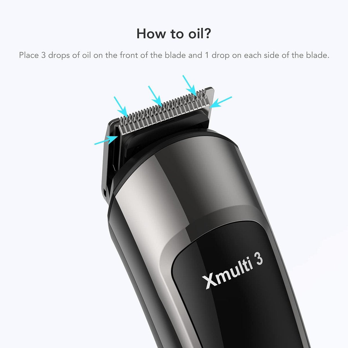 Opove Premium Hair Clipper Blade Lubricating Oil – 4.05oz/120ml with Clean Brushes - görsel 7