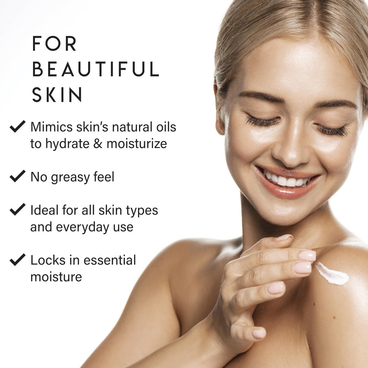 ALURAM Moisturizing Body Lotion with Coconut Water & Squalane - Hydrating Cream for Soft Skin, Vegan, 18 Fl Oz Avelisse