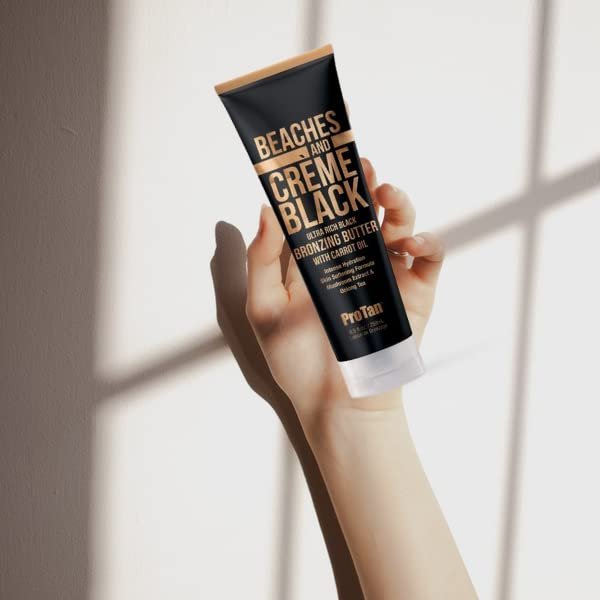 Pro Tan Beaches & Crème Black Butter DHA & Tyrosine Tanning Lotion 8.5 oz Avelisse