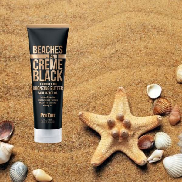 Pro Tan Beaches & Crème Black Butter DHA & Tyrosine Tanning Lotion 8.5 oz Avelisse