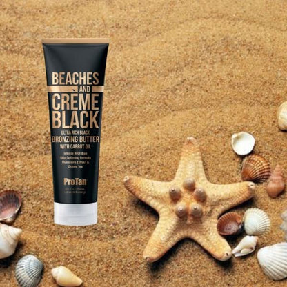 Pro Tan Beaches & Crème Black Butter DHA & Tyrosine Tanning Lotion 8.5 oz Avelisse