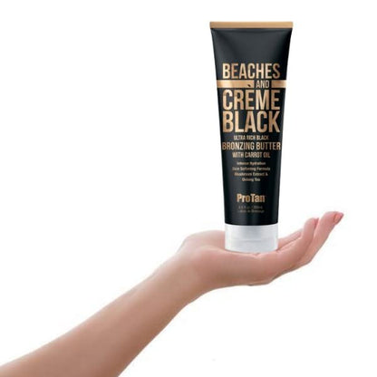 Pro Tan Beaches & Crème Black Butter DHA & Tyrosine Tanning Lotion 8.5 oz Avelisse