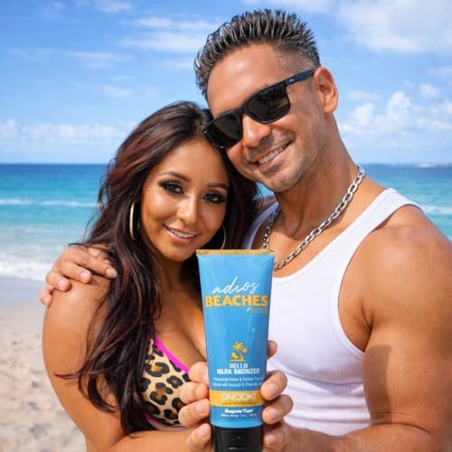 Snooki Adios Beaches DHA Plus Natural Bronzers Self Tanner - 9 oz - görsel 6