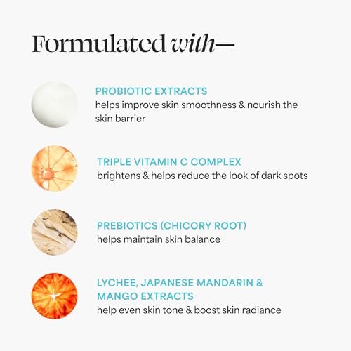 TULA Skin Care Brightening Treatment Drops - Vitamin C Serum for Dull Skin & Dark Spots, 1 fl oz. Avelisse