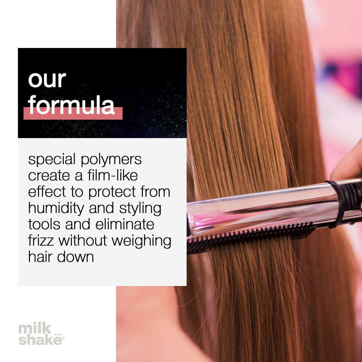 milk_shake Lifestyling Amazing Anti Humidity Spray for Hair – Frizz Control & Heat Protectant, 6.8 Fl Oz Avelisse