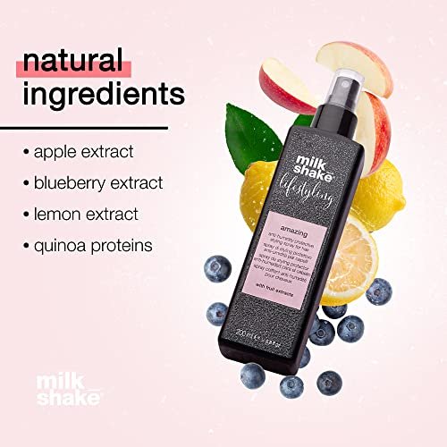 milk_shake Lifestyling Amazing Anti Humidity Spray for Hair – Frizz Control & Heat Protectant, 6.8 Fl Oz Avelisse