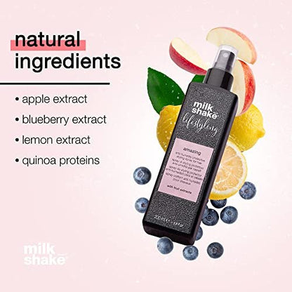 milk_shake Lifestyling Amazing Anti Humidity Spray for Hair – Frizz Control & Heat Protectant, 6.8 Fl Oz Avelisse