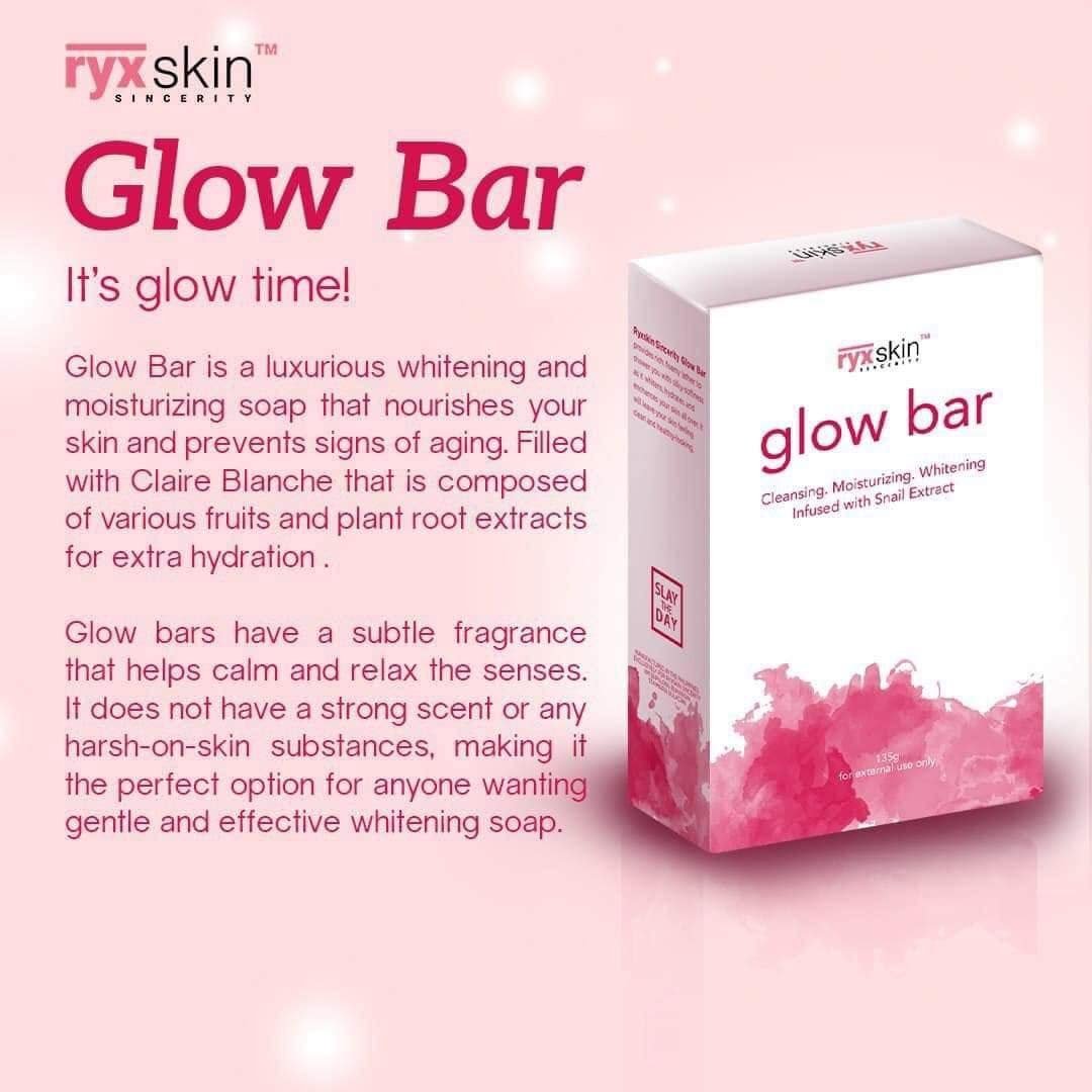 Ryxskin Glow Bar Cleansing and Moisturizing – Moisturizing Formula: Unlike harsh soaps, Glow Bar leaves your skin – Image 3
