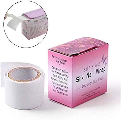 Nail Repair Fiberglass Silk Wrap – Self-Adhesive Anti-Damage Nail Protector for Home & Salon Use (Clear, 1.2 x 39.4 Inches) - görsel 14