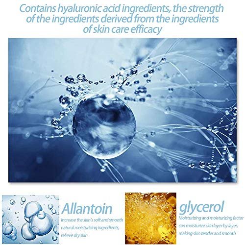 RABIOTA Under Eye Patches – 30 Pairs Hyaluronic Acid & Collagen Anti-Aging Eye Mask for Dark Circles, Wrinkles, Puffiness (Blue) - görsel 4