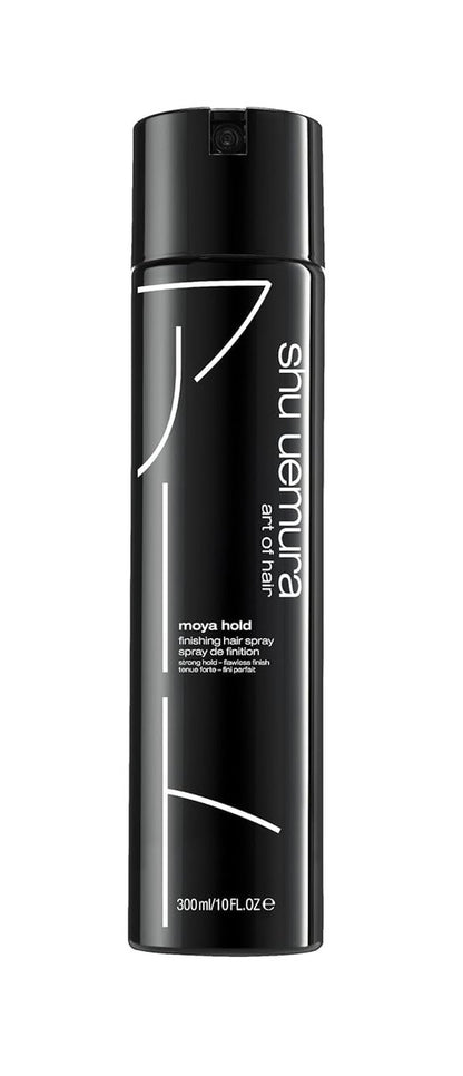shu uemura art of hair moya hold finishing hair spray - long-lasting hold hairspray, defines styles and adds shine, lightweight micro-fine finish, for slicked back, updos, blowouts, 8.0 oz Avelisse