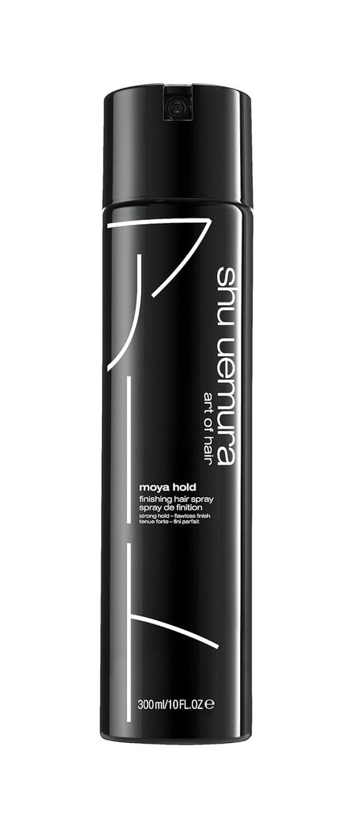 shu uemura art of hair moya hold finishing hair spray - long-lasting hold hairspray, defines styles and adds shine, lightweight micro-fine finish, for slicked back, updos, blowouts, 8.0 oz Avelisse