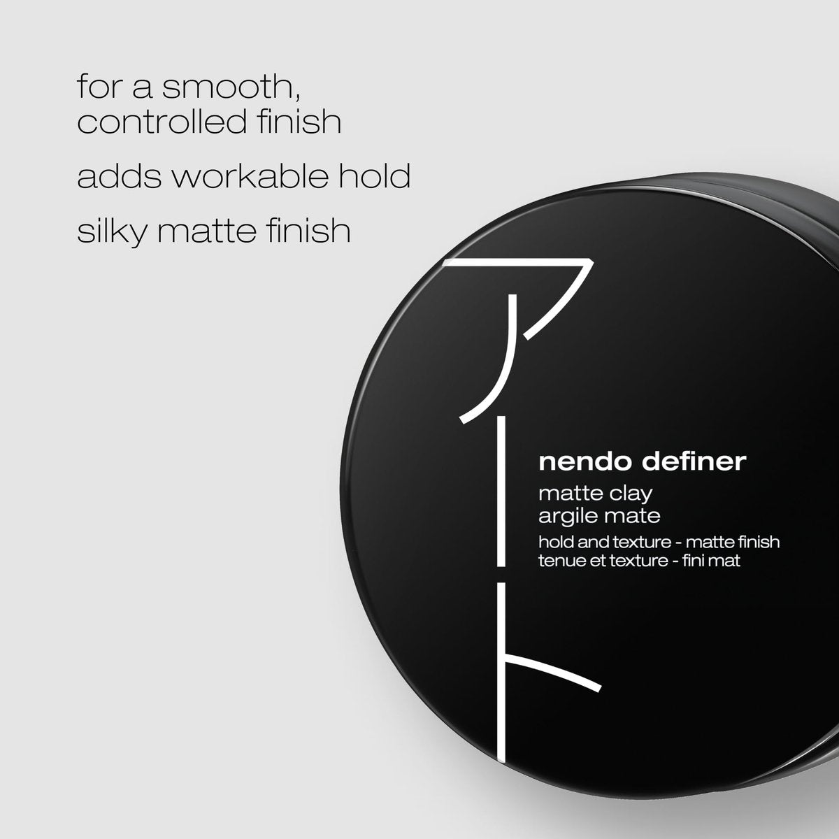 shu uemura art of hair Nendo Definer Pomade - Defines Strands, Adds Workable Hold, and Builds Texture, Silky Matte Finish, 2.54 Fl Oz Avelisse