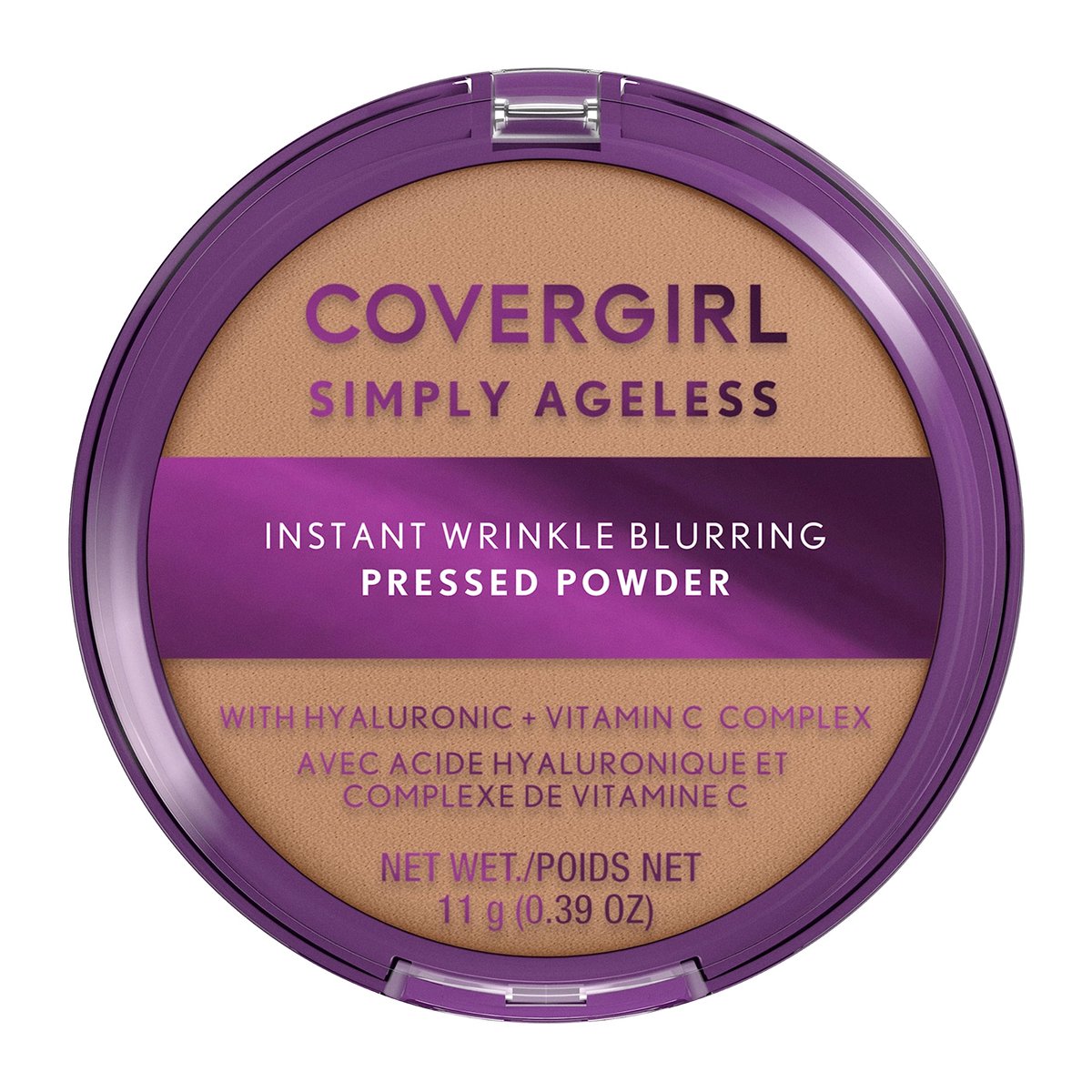COVERGIRL Simply Ageless Instant Wrinkle Blurring Pressed Powder - Natural Beige (0.39 oz) - görsel 1