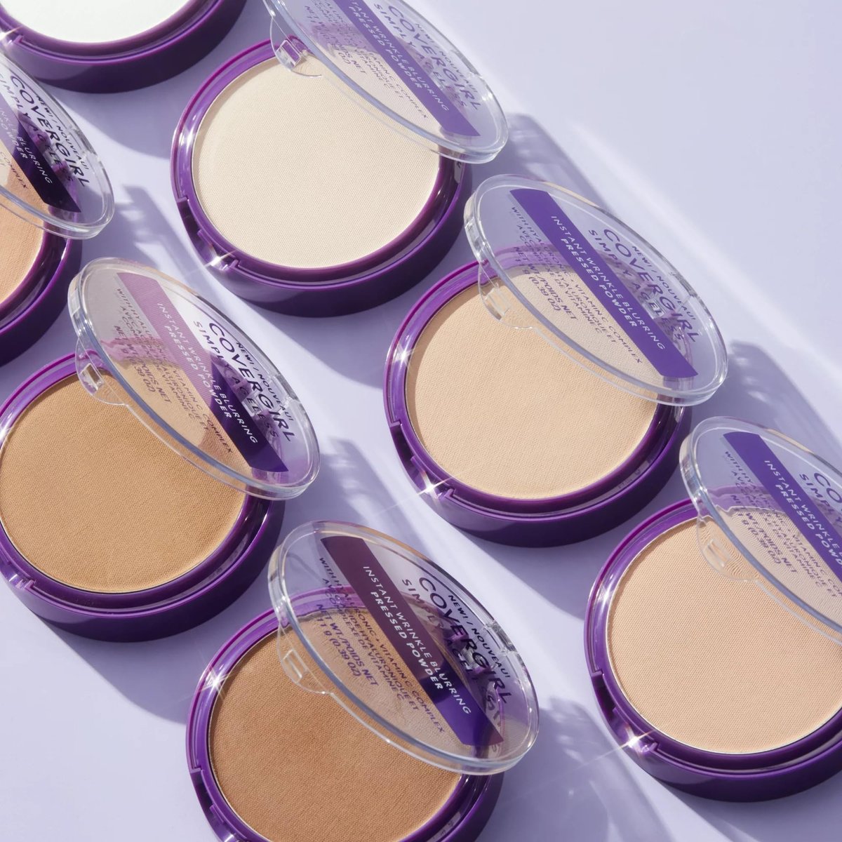 COVERGIRL Simply Ageless Instant Wrinkle Blurring Pressed Powder - Natural Beige (0.39 oz) - görsel 13