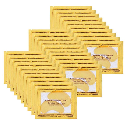 NIYET 30 Pairs Under Eye Collagen Patches - Gold Moisturizing Eye Mask for Dark Circles and Puffiness