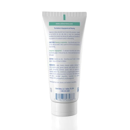 CaboCréme Extra Strength Cabbage Breast Cream - 2X Strength for Engorgement Relief and Breastfeeding Weaning Support - Dry Up Breast Milk - OB-GYN Created & Breastfeeding Mother-Approved - 2 oz Avelisse