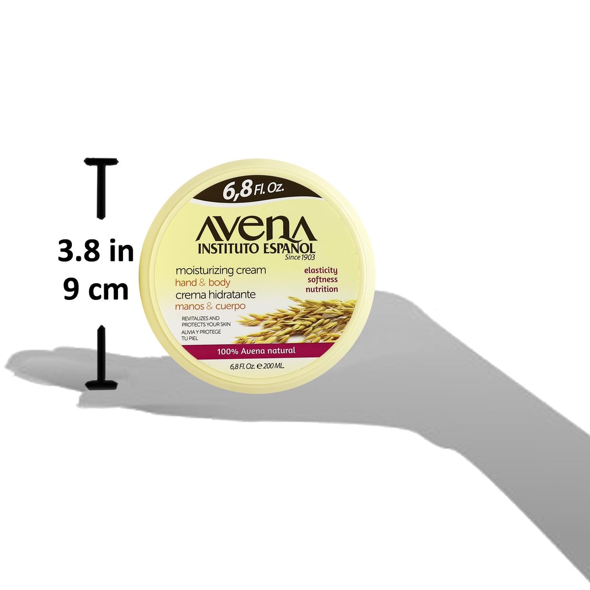 Avena Instituto Espanol Moisturizing Cream for Hand & Body, Revitalizes and Protects Skin, 6.8 Fl Oz (Pack of 2) - görsel 13